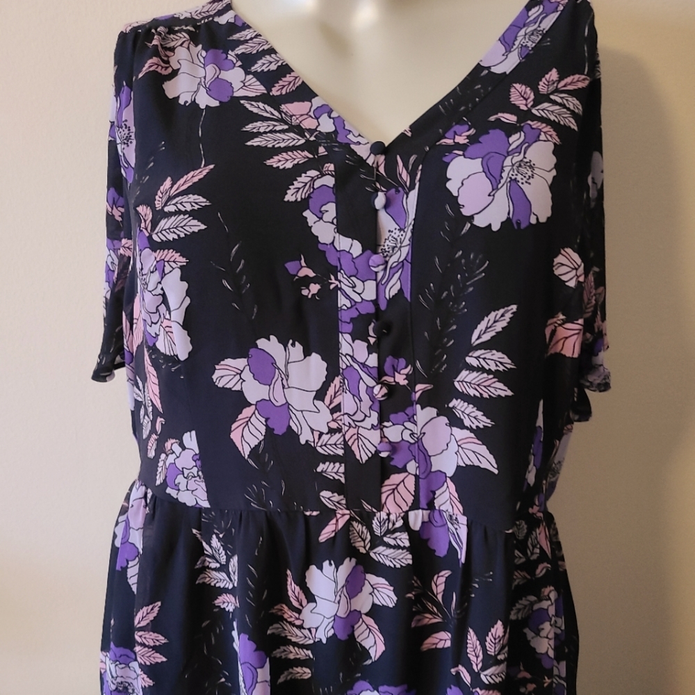 Short Sleeve Peplum Top